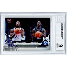 Darryn Peterson & AJ Dybantsa 2025-26 Bowman U Now Rookie Card #65 BGS 9 Mint