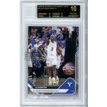 AJ Dybantsa 2025-26 Bowman University Now RC Card #1 BGS 10 Pristine Black Label
