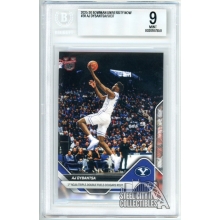 AJ Dybantsa 2025-26 Bowman University Now Rookie Card #39 BGS 9 Mint