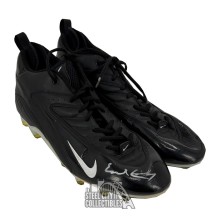 Earl Campbell Autographed Nike Black Football Cleats - JSA