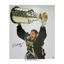 Ed Belfour Autographed Dallas Stars 16x20 Hockey Photo - BAS