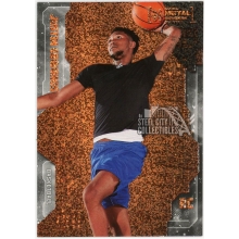 Justin Edwards 2024 Upper Deck Skybox Metal Universe Orange FX Rookie Card #18 23/25
