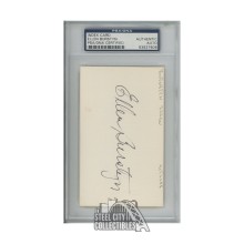 Ellen Burstyn Autographed Index Card - PSA/DNA