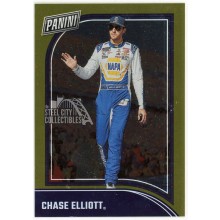 Chase Elliott 2024 Panini Black Friday Gold Card #N2 1/10