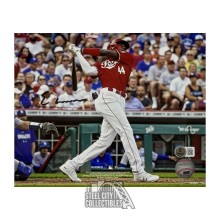 Elly De La Cruz Autographed Cincinnati 8x10 Baseball Photo - BAS
