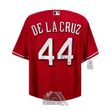 Elly De La Cruz Autographed Cincinnati Reds Nike Baseball Jersey - BAS