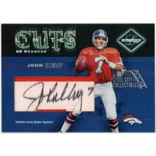 John Elway 2003 Leaf Limited Cuts Patch Auto #LC-1 36/75