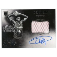 Joel Embiid 2014-15 Panini Noir Rookie Patch Autograph Card #206 54/99