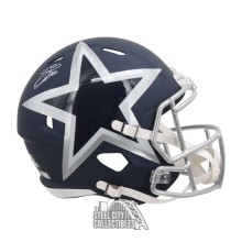 Emmitt Smith Autographed Dallas AMP Replica Full-Size Football Helmet - BAS
