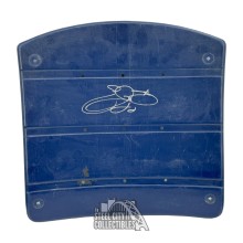 Emmitt Smith Autographed Dallas Stadium Seat Back - TRISTAR (Gum On Back)