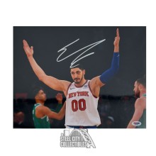 Enes Kanter Autographed New York 11x14 Basketball Photo - PSA/DNA
