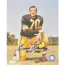 Ernie Stautner HOF 1969 Autographed Pittsburgh Steelers 8x10 Photo - JSA COA