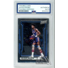 Julius Erving 2019 Panini The National VIP Autograph Card #41 PSA/DNA