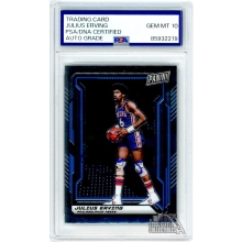Julius Erving 2019 Panini The National VIP Autograph Card #41 PSA/DNA 10