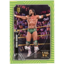 Santos Escobar 2020 Topps Transcendent WWE VIP Party Green Yellow Thick Stripes Card #39 1/1