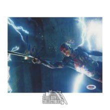 Ezra Miller Autographed Flash Justice League 8x10 Photo - PSA/DNA (Touch)