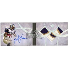 Marshall Faulk 2013 Topps Five Star Triple Patch Autograph Booklet Card #FSSB-MF 1/5