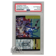 Marshall Faulk 1995 Upper Deck SP Holoview Autograph Card #7 PSA/DNA
