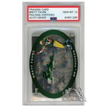Brett Favre 1995 Upper Deck SPx Autograph Card #17 PSA/DNA 10