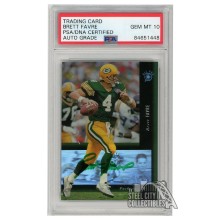 Brett Favre 1994 Upper Deck SP All-Pro Holoview Autograph Card #PB15 PSA/DNA 10