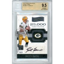Brett Favre 2017 Pantheon Script 25,000 Autograph Card #TS-BF 8/10 BGS 9.5