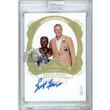 Brett Favre 2018 Panini Flawless Hall of Fame Autograph Card #HOF-BF 3/10