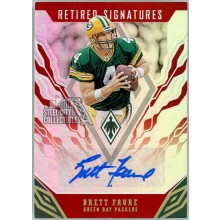 Brett Favre 2018 Panini Phoenix Retired Signatures Autograph Card #RS-BF 3/3