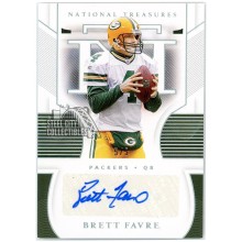 Brett Favre 2020 Panini National Treasures Auto 5/5 (Minor Edge Wear)