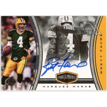 Brett Favre 2017 Panini Plates & Patches Marquee Marks Autograph Card #MM-BF 1/5