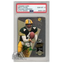 Brett Favre 1993 Action Packed Prototype Autograph Card #RU2 PSA/DNA 10
