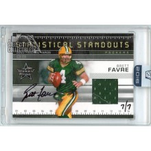 Brett Favre 2016 Panini Honors 2007 Rookies & Stars Jersey Autograph Card #SS-5 7/7