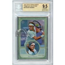 Roger Federer 2020 Topps Transcendent Tennis HOF Card #3 /50 BGS 9.5
