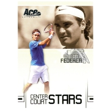 Roger Federer 2006 Ace Authentic Center Court Stars Card #CC-18 /599