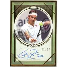 Roger Federer 2020 Topps Transcendent Tennis HOF Autograph Card #TCA-RF 21/25