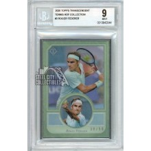 Roger Federer 2020 Topps Transcendent Tennis HOF Card #3 /50 BGS 9