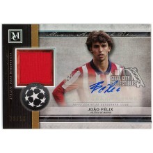 Joao Felix 2020-21 Topps Museum Relic Autograph Card #MAR-JF 39/50