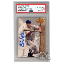 Bob Feller 1994 Ted Williams Company Autograph Card #25 PSA/DNA