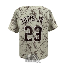Fernando Tatis Jr Autographed San Diego Padres Custom Camo Baseball Jersey - JSA