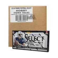 2013 Panini Select Football Hobby 12-Box Case