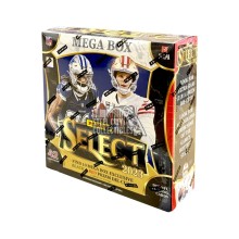 2023 Panini Select Football Mega Box (Black and Red Prizm Die-Cuts)