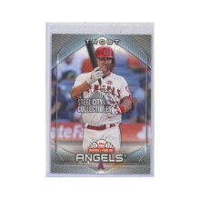 Mike Trout 2020 Topps National Baseball Card Day Card NTCDG-2 (Rewards Center Exclusive)