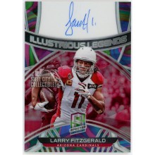 Larry Fitzgerald 2020 Panini Spectra Illustrious Legends Autograph Card #IL-LF 1/1 (Smear)