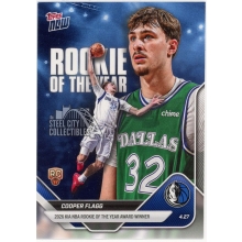 Cooper Flagg 2025-26 Topps Now Rookie of the Year Rookie Card #ROTY
