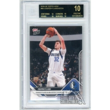 Cooper Flagg 2025-26 Topps Now Rookie Card #86 BGS 10 Pristine Black Label