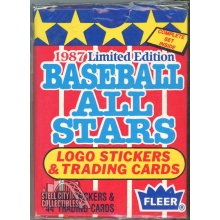 1987 Fleer Baseball All Stars 44 Card Complete Set