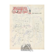 Florida Golfer Attendees Autographed 1976 Multi Signed Program - JSA LOA