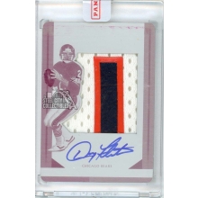 Doug Flutie 2016 Panini Preferred Patch Autograph Printing Plate Card #17 1/1