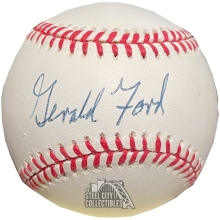 Gerald Ford Autographed Rawlings Baseball - JSA LOA YY55597