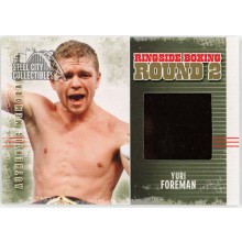 Yuri Foreman 2011 ITG Ringside Boxing Gold Trunks Card #AM-33 /10