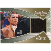 Yuri Foreman 2011 ITG Ringside Boxing In My Corner Gold Trunks Card #IMC-10 /10